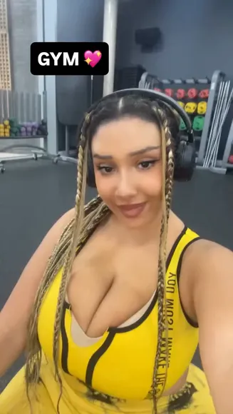 Exohydraxfree Yellow Sports Bra Flex OnlyFans Video Leaked