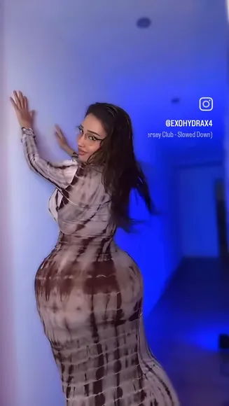 Exohydraxfree Tie-Dye Dress Thong Ass OnlyFans Video Leaked