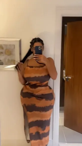 Exohydraxfree Tiger Print Dress Pose OnlyFans Video Leaked