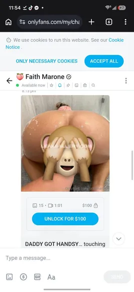 Faithmarone Naked Ass Bending Over OnlyFans Photo Leaked