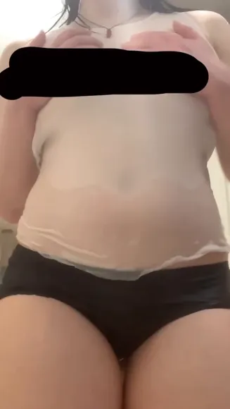 Fanghasfangs... Wet Sheer Top Tease OnlyFans Video Leaked