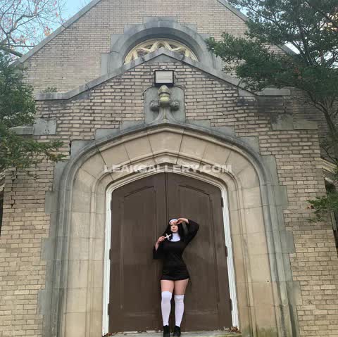 Fanghasfangs... Nun Outfit Tease OnlyFans Photo Leaked