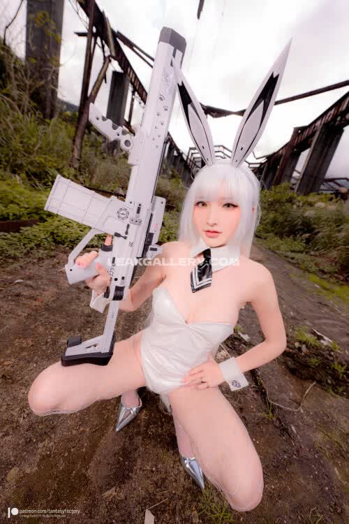 Fantasyfactory Bunny Ears Gun Pose OnlyFans Photo Leaked