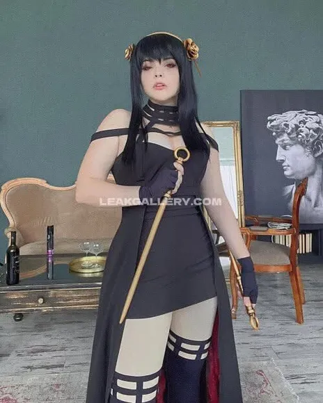 Fenix_fatalist Black Bodysuit With Thigh Highs OnlyFans Photo Leaked