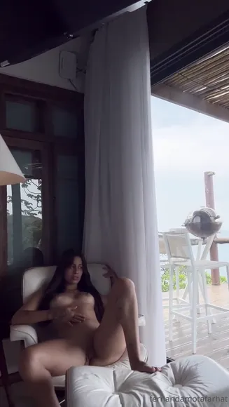 Fernandamotafarhat Full Nude Chair Pose OnlyFans Video Leaked