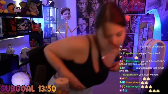 Fooya Black Tank Top Flexing OnlyFans Video Leaked