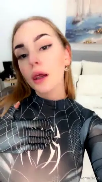 Fraudrsanti Spider Bodysuit Tease OnlyFans Video Leaked