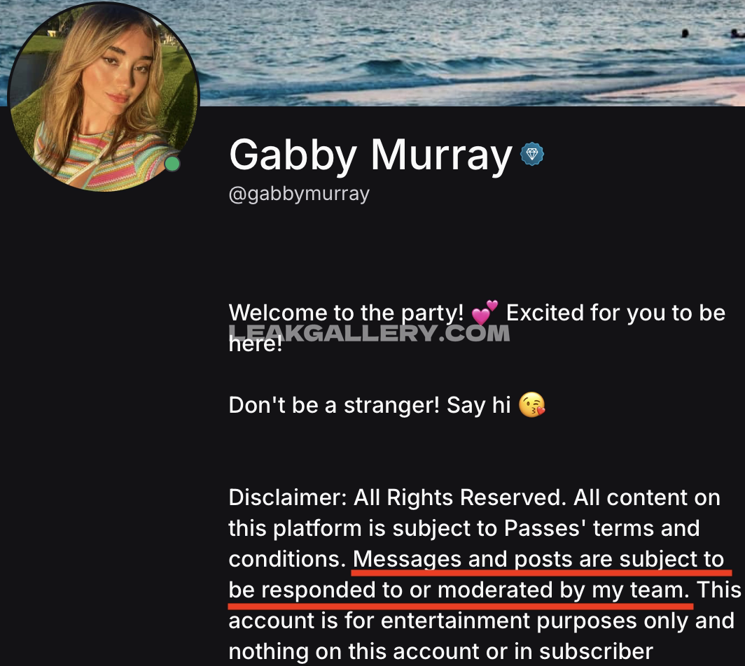 Gabbymurrayy Exclusive Leaked Nude OnlyFans #12757590