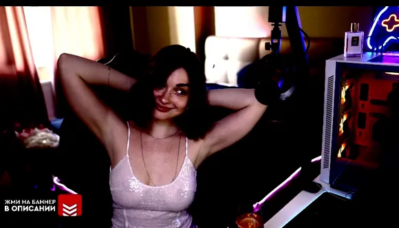 Gensyxa Sparkly White Top Tease OnlyFans Video Leaked