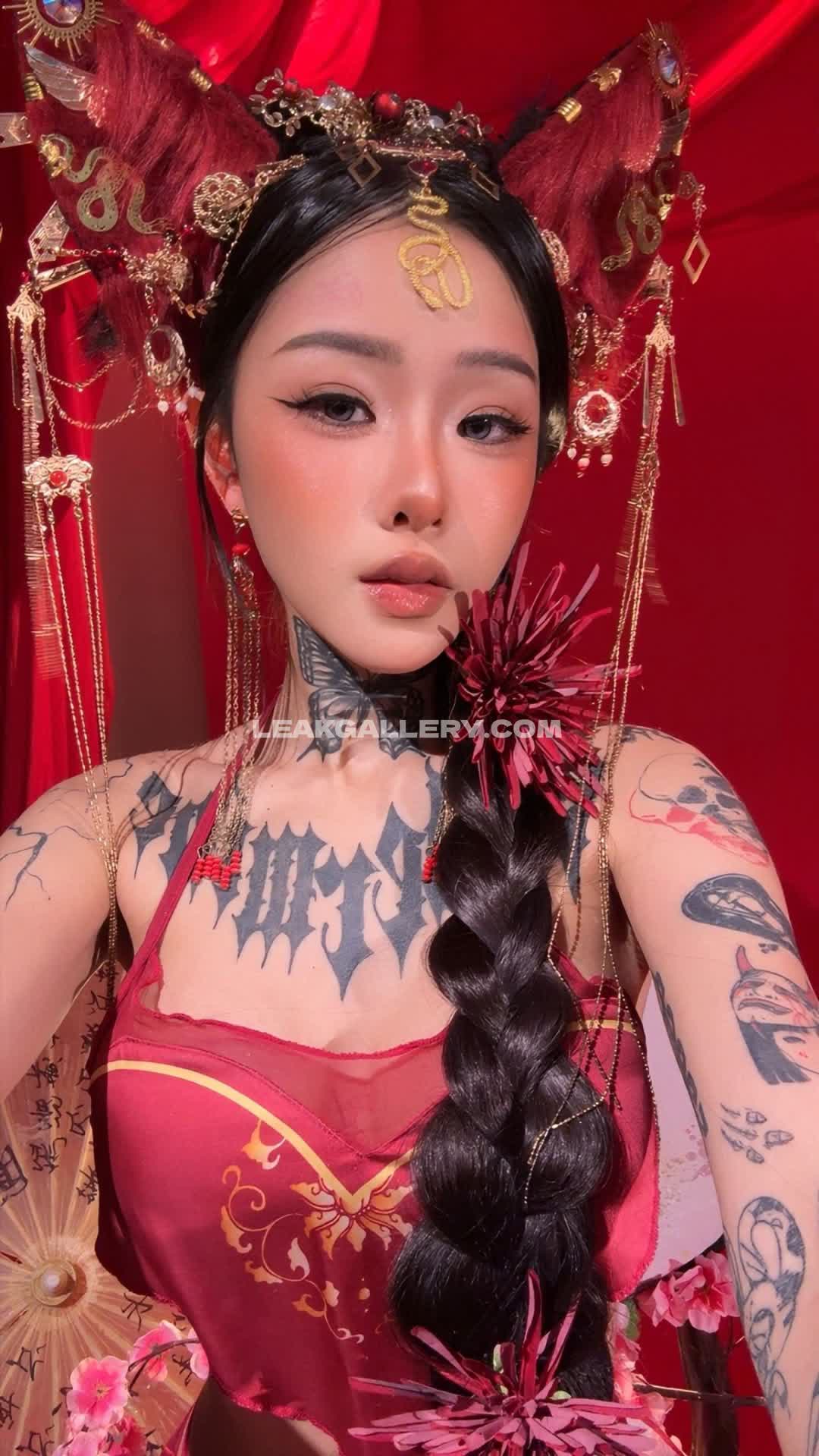 Ggxrrd Red Bodysuit Tease OnlyFans Photo Leaked