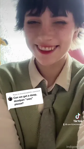 Goddessindigoo_x Schoolgirl Outfit Tease OnlyFans Video Leaked