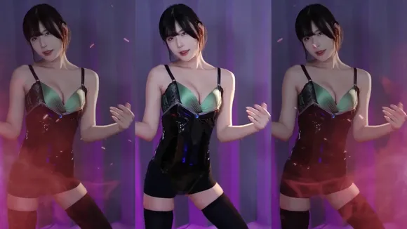 Golaniyule0 Shiny Bodysuit Tease OnlyFans Video Leaked
