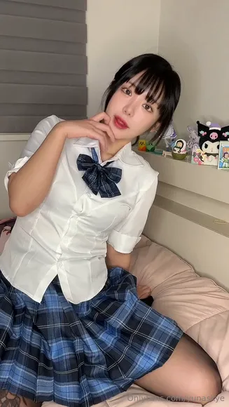 Goodmorningyui School Uniform Tease OnlyFans Video Leaked