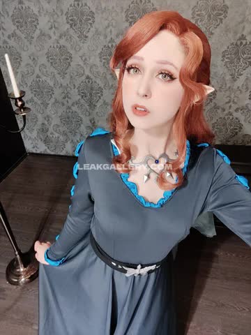 Gumiho Elven Ears And Blue Dress OnlyFans Photo Leaked