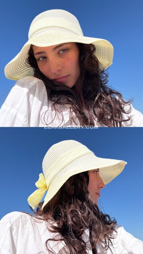 Halidaos White Hat Outdoor Pose OnlyFans Photo Leaked