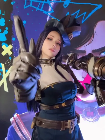 Hane Ame Steampunk Gun Pose OnlyFans Video Leaked