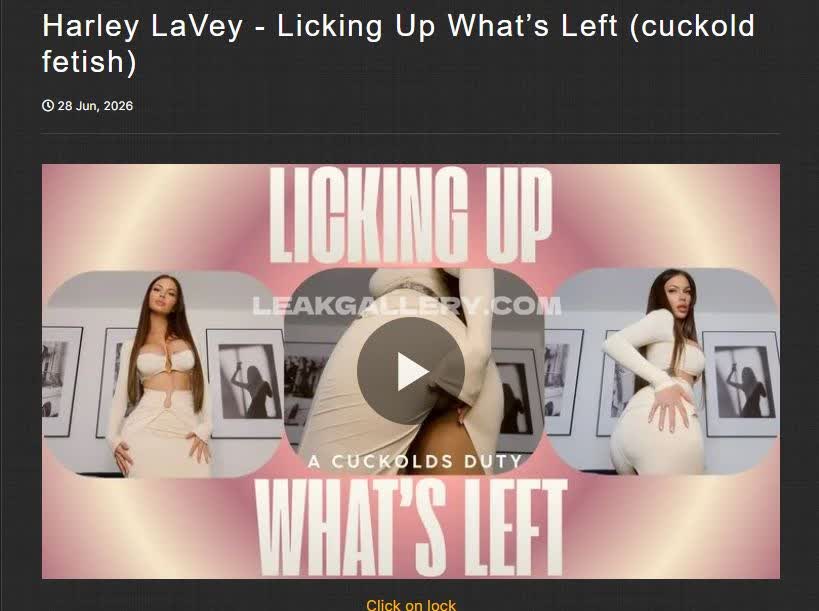 Harleylavey Exclusive Leaked Nude OnlyFans #12999328