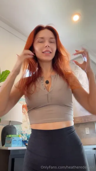 Heatheredeffect Low Cut Top Tease OnlyFans Video Leaked