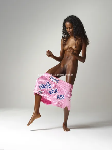 Hegre Pink Boxing Shorts Tease OnlyFans Photo Leaked