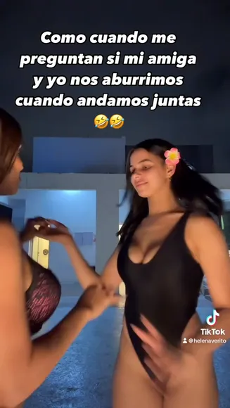 Helenaverito Bikini Dance With Friend OnlyFans Video Leaked
