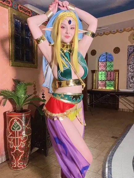 Hellyvalentine Belly Dancer Costume Tease OnlyFans Video Leaked