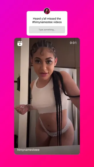 Himynamestee Lace Panties Ass Twerk OnlyFans Video Leaked