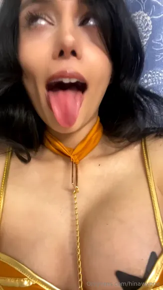 Hinawynne Tongue Out Tease OnlyFans Video Leaked
