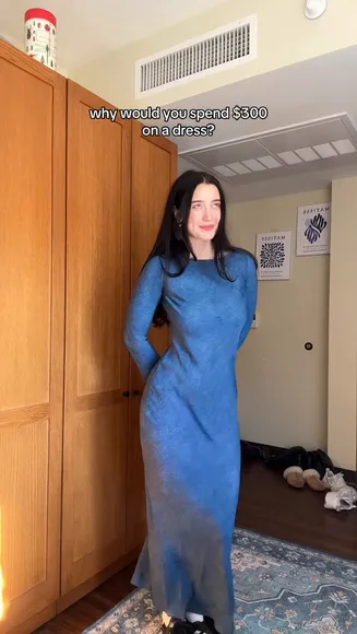 Hotblockchain Blue Dress Twirl OnlyFans Video Leaked