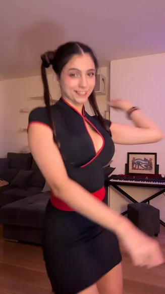 Iaaras2 Black And Red Dress OnlyFans Video Leaked