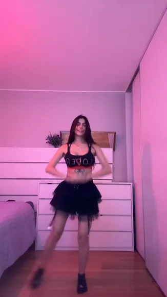 Iaaras2 Black Skirt Dance Tease OnlyFans Video Leaked