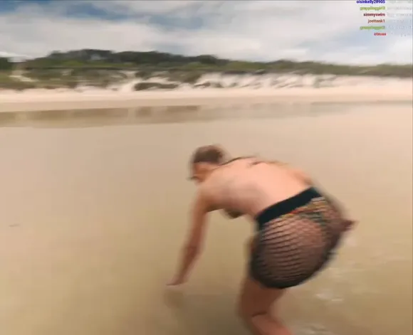 Iggyazalea Fishnet Bikini Bending OnlyFans Video Leaked