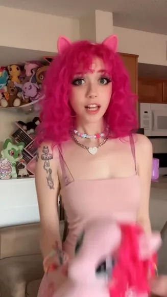 Iluvmeww Pink Wig Cat Ears OnlyFans Video Leaked