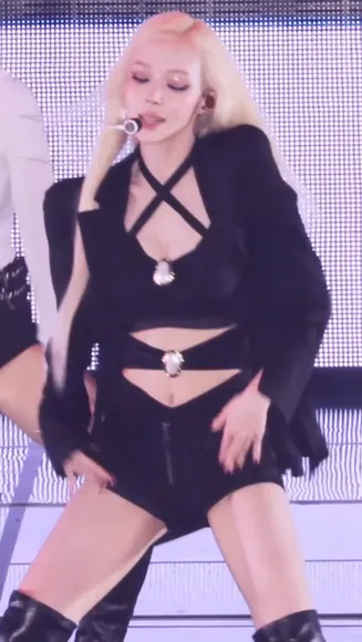 Imwinter Black Cutout Bodysuit Dance OnlyFans Video Leaked