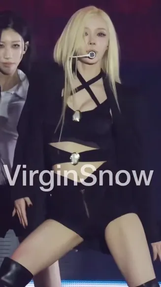 Imwinter Black Cutout Bodysuit Dance OnlyFans Video Leaked
