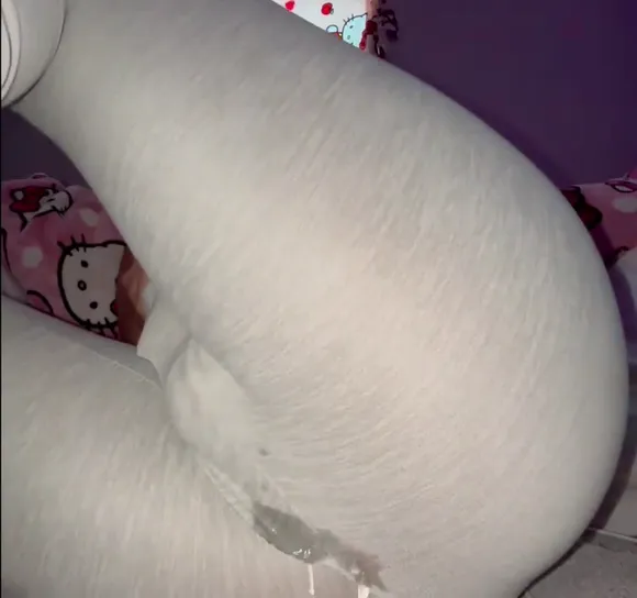 Indigodesss Tight White Leggings Ass OnlyFans Video Leaked