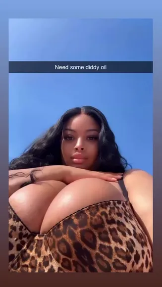 Irisqueen59 Leopard Print Boobs OnlyFans Video Leaked