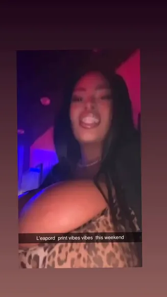 Irisqueen59 Leopard Print Boobs OnlyFans Video Leaked