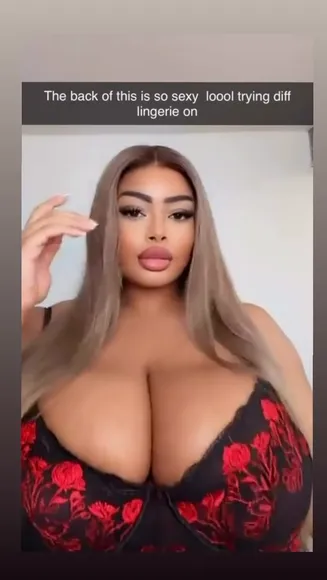 Irisqueen59 Red Floral Lingerie Tease OnlyFans Video Leaked