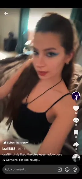 Isabelleleblanc888 Black Cami Tease OnlyFans Video Leaked