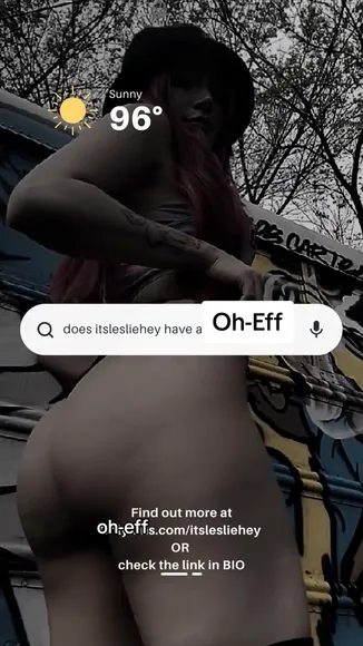 Itslesliehey Thong Ass Pose OnlyFans Video Leaked