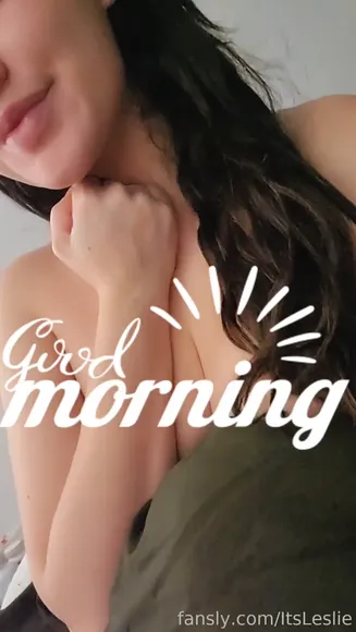 Itslesliehey Topless Morning Tease OnlyFans Video Leaked