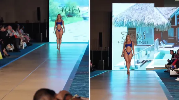 Itsreallyriss Bikini Runway Strut OnlyFans Video Leaked