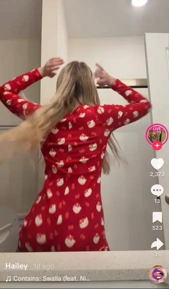 Itsthatpinkypie Red Bodysuit Twerk OnlyFans Video Leaked