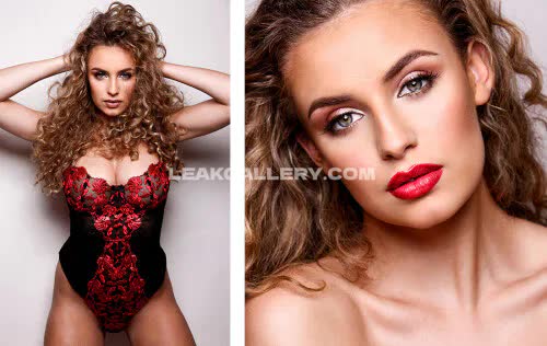 Izzy.s.model Red Lace Bodysuit Tease OnlyFans Photo Leaked