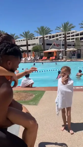 J_getlit Red Bikini Pool Tease OnlyFans Video Leaked