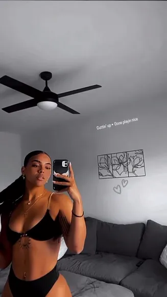 Jaida.parkerwwe Black Bikini Selfie Pose OnlyFans Video Leaked