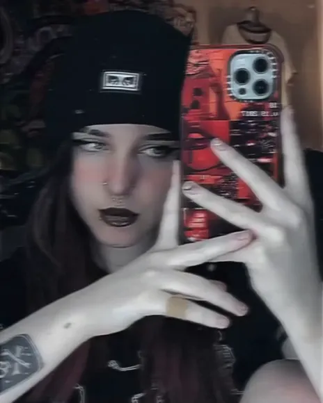 Jaydelv Dark Lipstick Selfie Pose OnlyFans Video Leaked