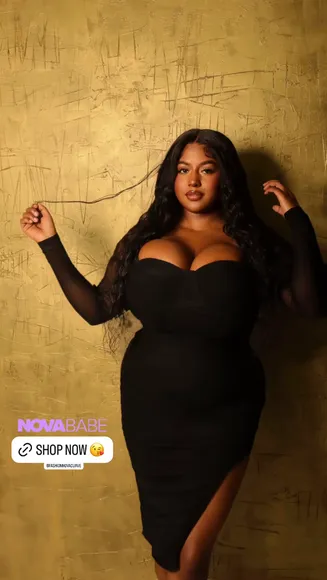 Jenellelolitiaa Black Dress Side Slit OnlyFans Video Leaked