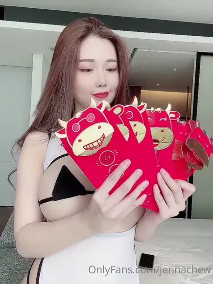 Jennachew Black Bra Tease OnlyFans Video Leaked