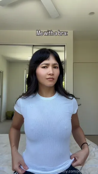 Jessie_minx Braless vs Bra Comparison OnlyFans Video Leaked
